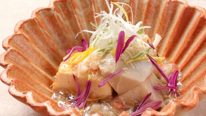 彩席 かわかみ - 料理写真:京野菜ふきよせ蟹あん