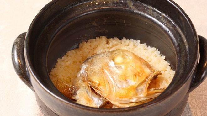 彩席 かわかみ - 料理写真:ぐじの炊き込みご飯