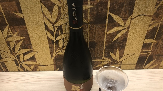 肉割烹 幹の弐 - ドリンク写真:黒龍 大吟醸 龍