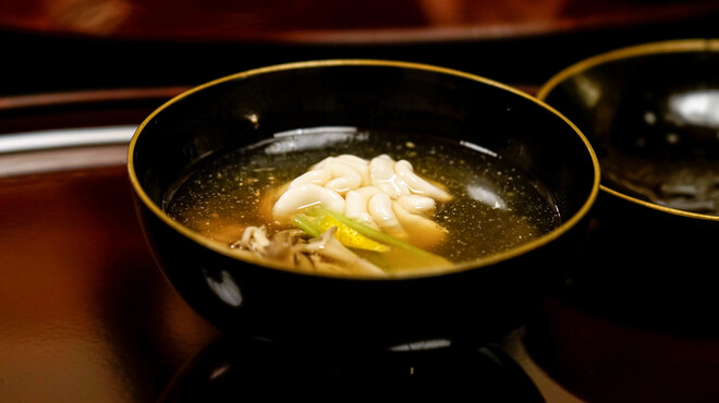 料亭 冨茂登 - 料理写真:白子椀