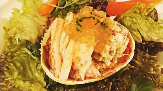 ビストロMER - 料理写真:コッペ蟹の冷製サラダ仕立て