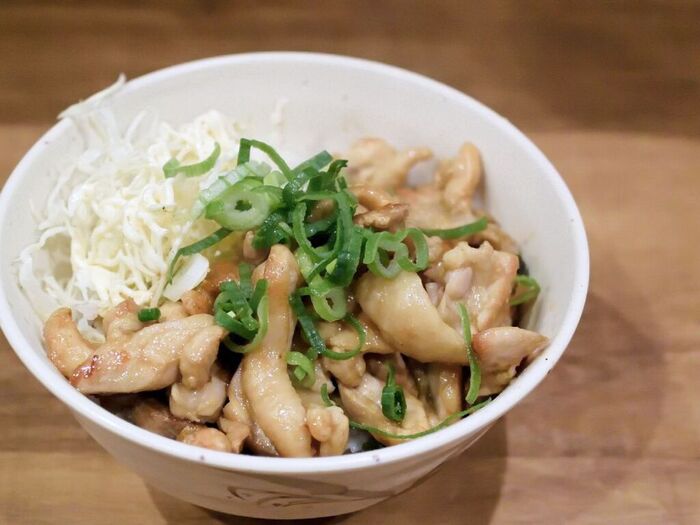 うどん県香川名物のかしわバター丼 食べログまとめ