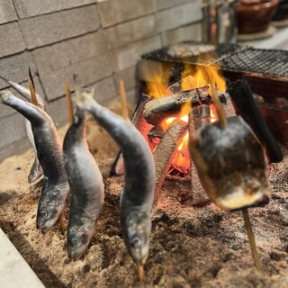 いろり焼 晩喰場