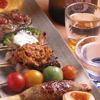 焼鳥と野菜肉巻き串専門店 いろどり恵比寿