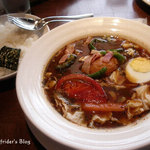 カレー食堂 心 - ベーコンとキャベツのスープカレー950円