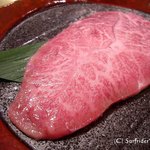 ぱっぷHOUSE - ミスジ。お肉の美味しさが満喫できる一品。