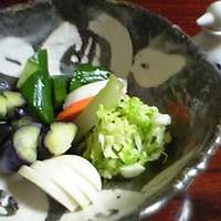石ばし - お新香盛り合わせ