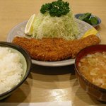 竜馬 - ロース定食