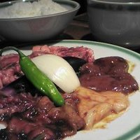 上野太昌園 上野本店 - Bランチ。カルビと内臓のシンフォニー