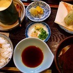 志ん橋 ひでや - 竹豆腐定食