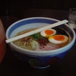 九段 斑鳩 - 塩本鰹らー麺　770円