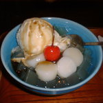 夢屋 茶房 - クリーム白玉あんみつ