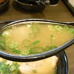 博多らーめん 龍人 - 優しい味のスープでした