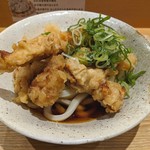 ふたば製麺 - 【2019/1】とり天ぶっかけ