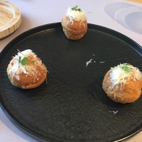 レチュード - ［2018年11月］前菜はチーズ風味のシュー