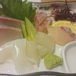 あじわい処　あかぎ - 刺身盛り合わせ