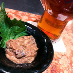 伊勢角屋麦酒 - 的矢牡蠣の塩辛(税別\550)