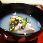 銀座 しのはら - 蛤のお椀　蕪