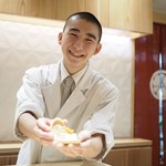 銀座 しのはら - フォアグラ最中