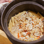 うを徳 - せこ蟹（がに）釜飯（かまめし）