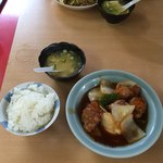 博多っ子 - 酢豚定食  ¥850