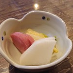 川京 - 漬物♪お正月らしい