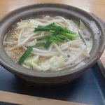 四ツ木製麺所 - モツ鍋