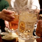 Kushiageya Kushi Yoshi - 乾杯！