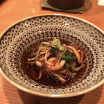 日本料理 たかむら - 白子、野菜あんかけ