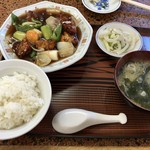 中華 丸長 - 酢豚定食 780円