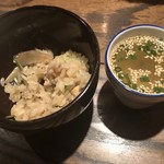 焼き鳥 とりら - 釜飯とスープ