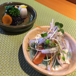 伊な勢 - 料理写真:小鉢2品