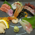 刺身盛合せ