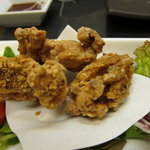 鮨処 西鶴 - 唐揚げアップ