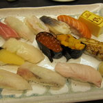 鮨処 西鶴 - 寿司盛合せ