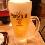 竹乃屋 - 昼飲みのビール　外税　２９０えん　