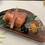 料亭 茜月 - 焼物 金目鯛柚庵焼き