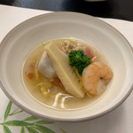 料亭 茜月 - 煮物 季節の炊き合わせ