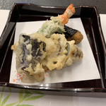 料亭 茜月 - 油物 季節の天麩羅