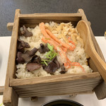 料亭 茜月 - 食事 蒸籠御飯