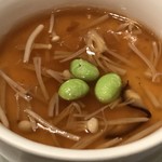 中華ビストロうちだ - 中華スープ アップ！