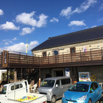 水辺のカフェ 北斎 - 外観