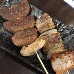 Kotobukiya - 生しいたけ焼き 330円   豚串 150円