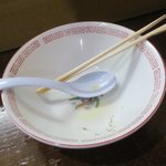 らあめん サンド - 完食♪