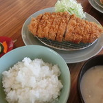 とんかつ屋みやはん - ロースかつ定食