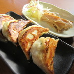 Chuuka Shokudou Minamigochi - 餃子はお肉いっぱい。メンマもおいしい