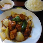 中華食堂 南東風 - 酢豚定食　830円