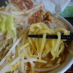 Gokumen - 麺は噛み応えのある太麺です