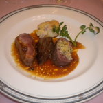 丸山亭 - 三種のお肉料理盛合わせ