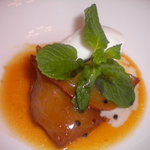 丸山亭 - デザート（父と私）